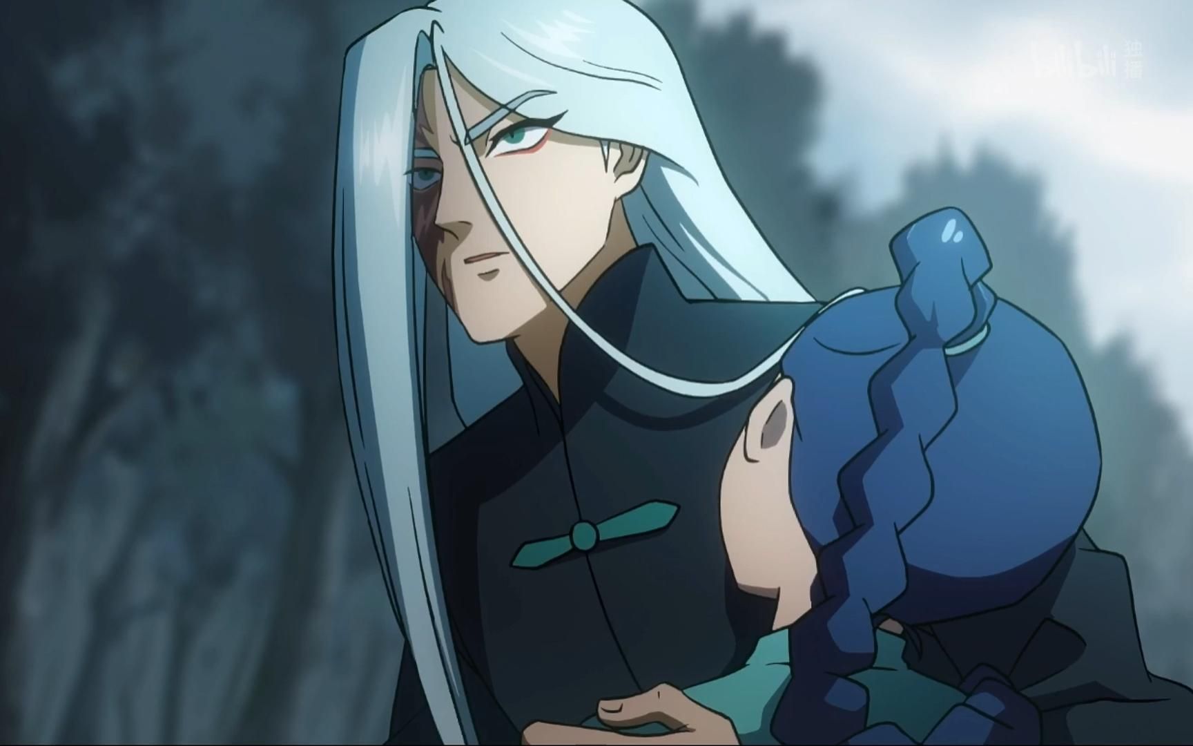 青凤最终还是为了救梅花十三,放弃了杀首领