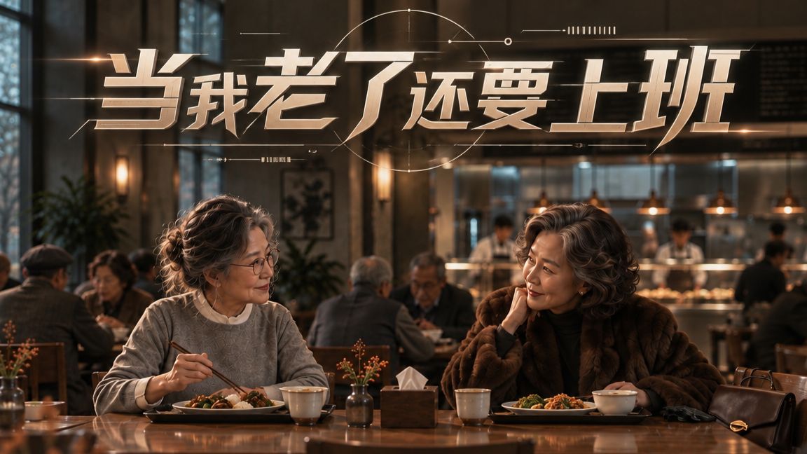 当我70岁还在上班be like 【AI全民制作人】