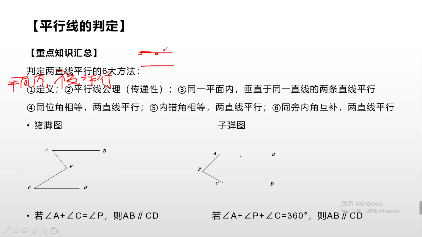 七下第五章相交线与平行线(二)哔哩哔哩bilibili