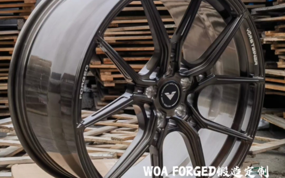 woa forged 锻造轮毂定制 vorsteimer拉丝咖啡色-woaforged-woaforged