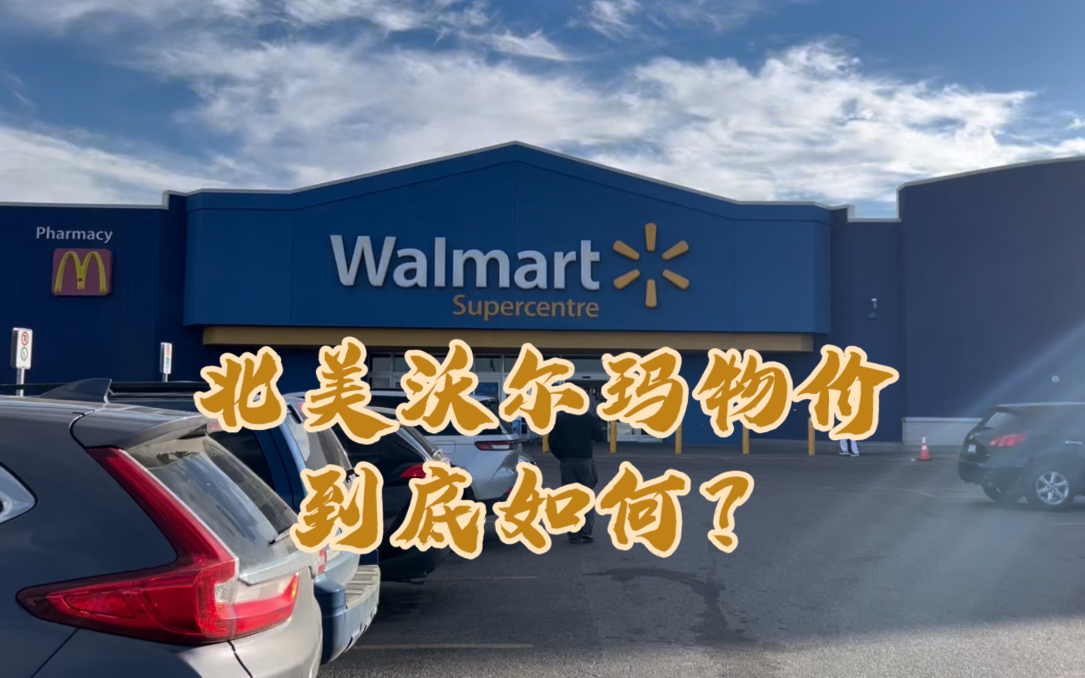 北美头号超市Walmart沃尔玛,物价到底如何?哔哩哔哩bilibili