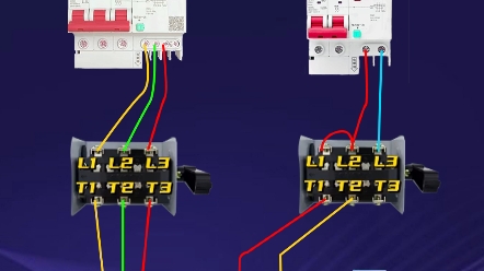 倒順開關你會接嗎?#安全用電#電力電纜#國標電纜#電工