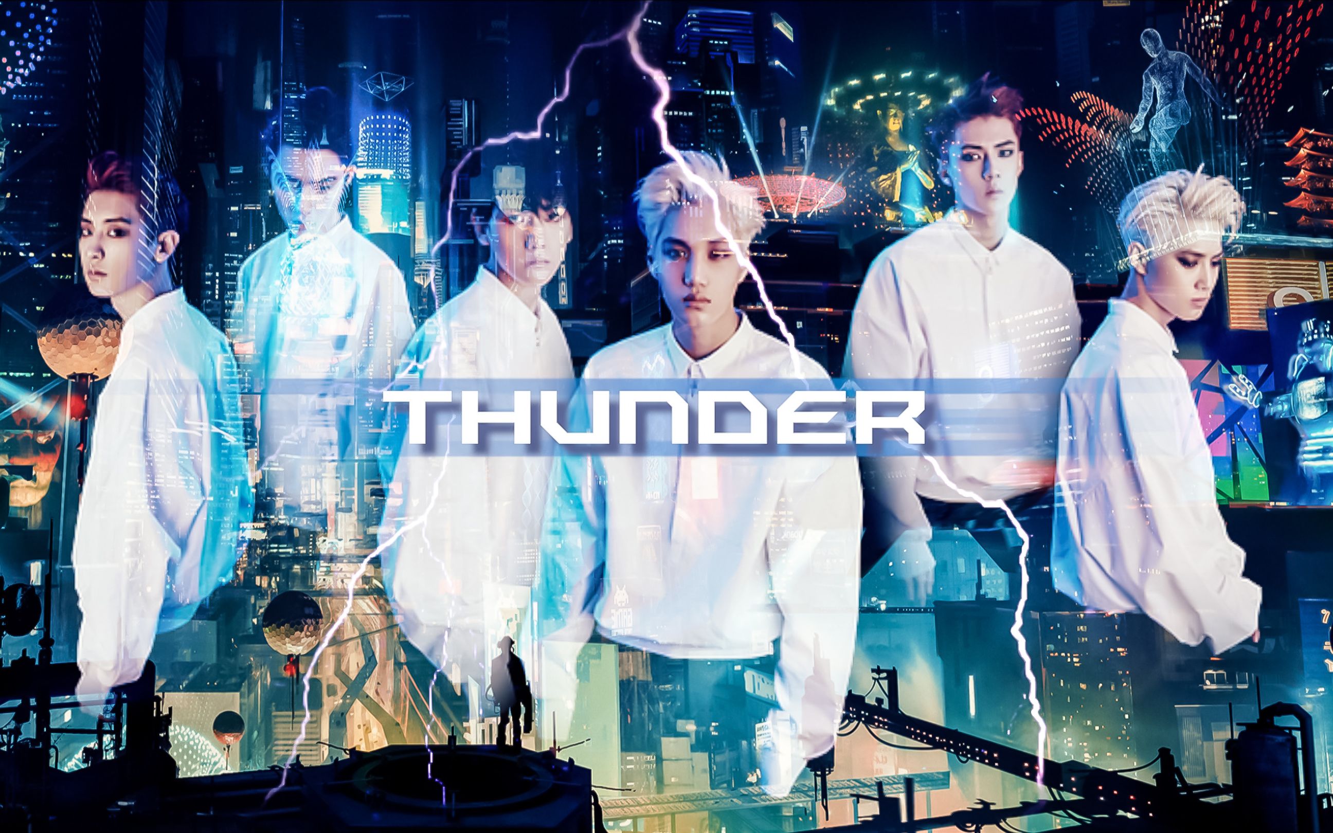 [图]卧槽EXO-K回归？2021年爷青回《Thunder》MV公开！