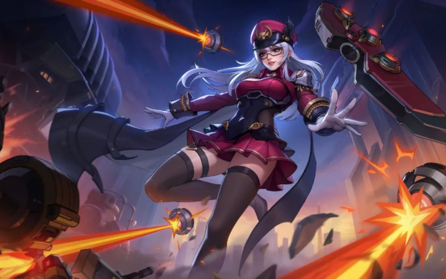 【合金弹头觉醒】稀世英雄埃泽娜出场动画立绘展示