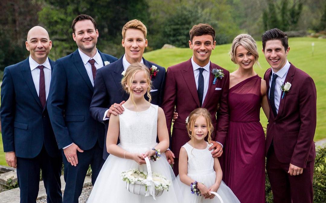 wedding video i tom daley 汤姆戴利和达斯汀·兰斯·布莱克的婚礼视