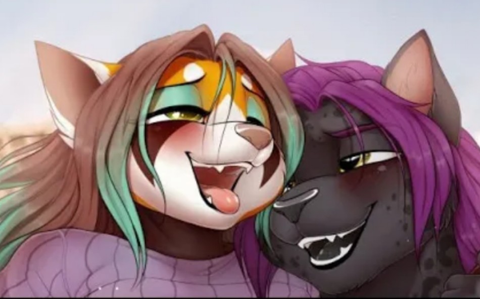 furry yiff dog male x dog girl