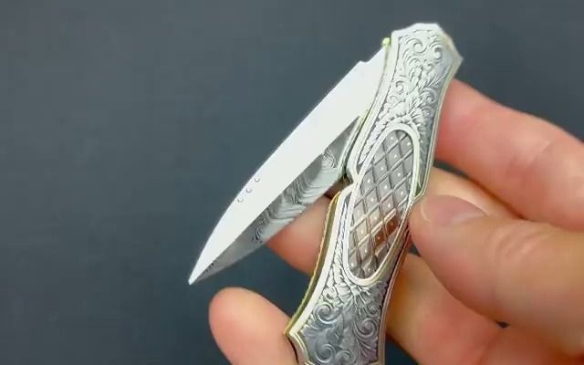 aki 刀匠 瑞典刀匠 anders hedlund 雕刻折刀 独立完成作品 2021 aim