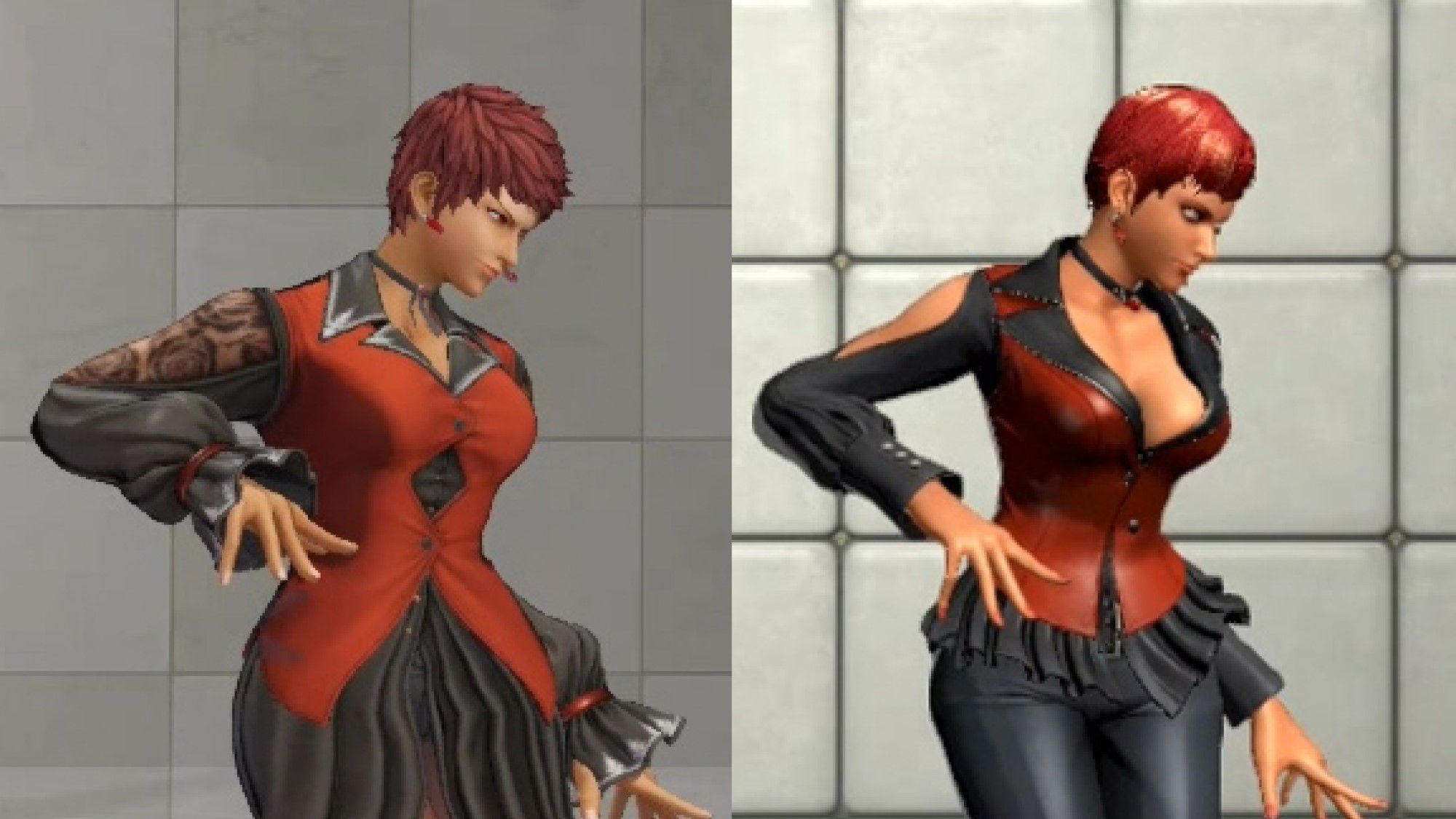 薇丝 拳皇15 拳皇14 移动对比