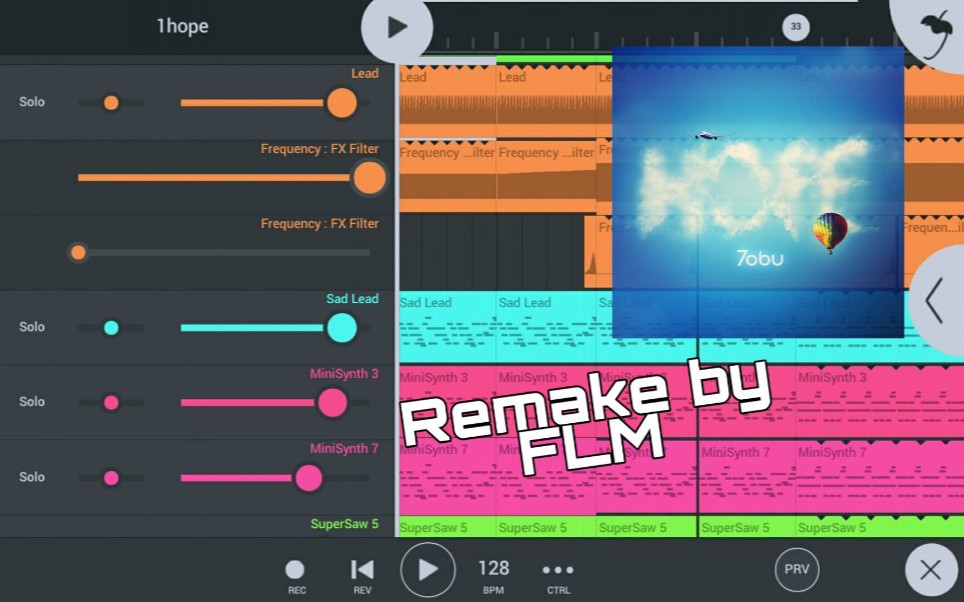 用flm还原tobu的hope(drop)