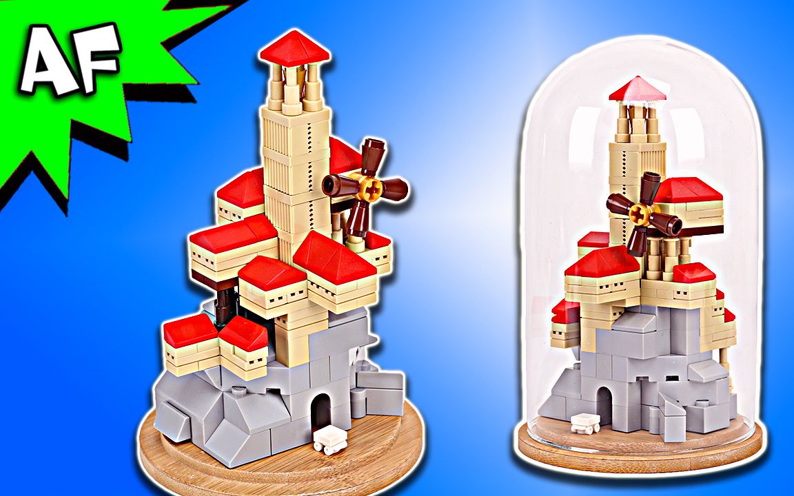 【artifex】乐高 moc 风车城堡_哔哩哔哩_bilibili