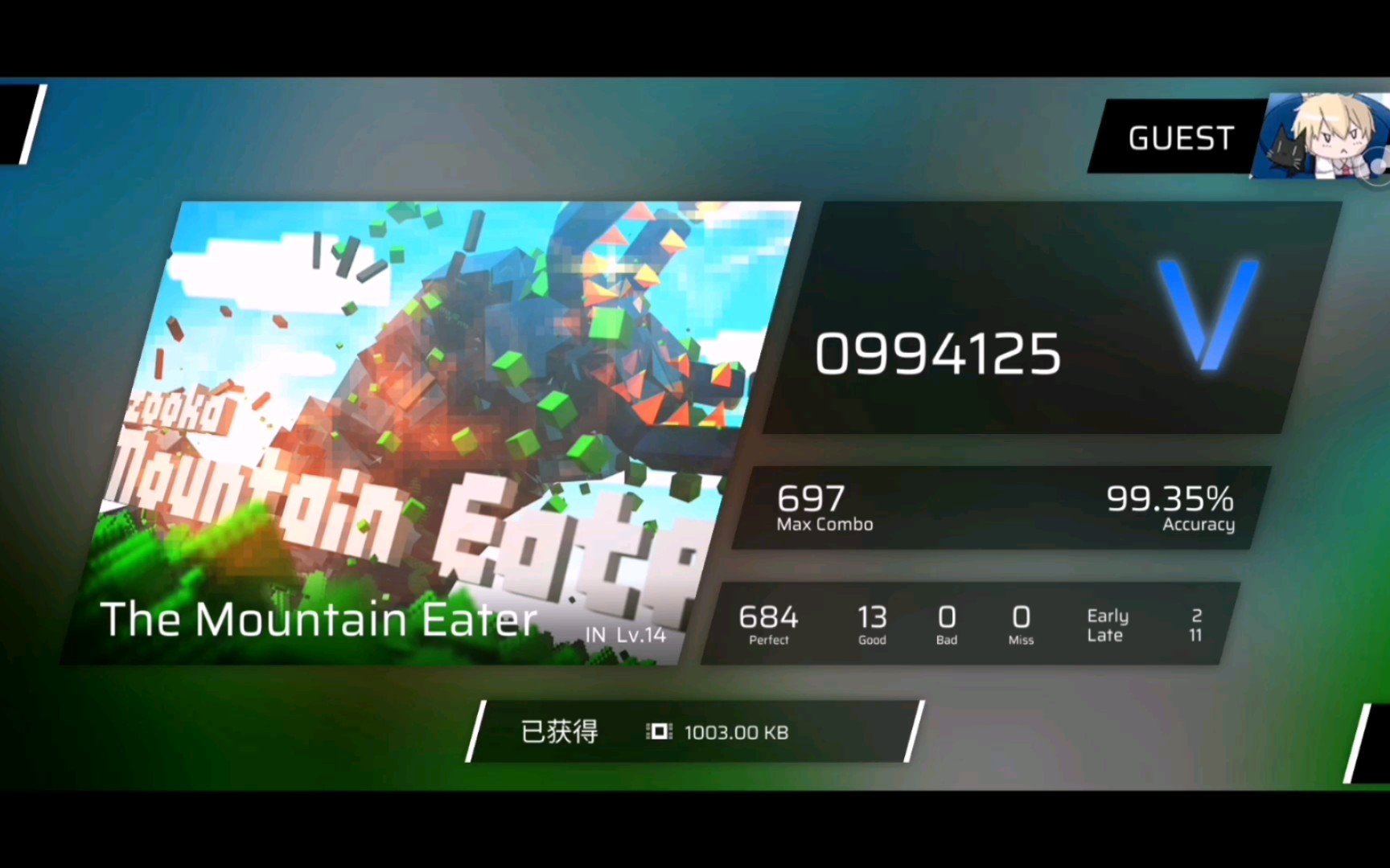 The Mountain Eater(full combo)