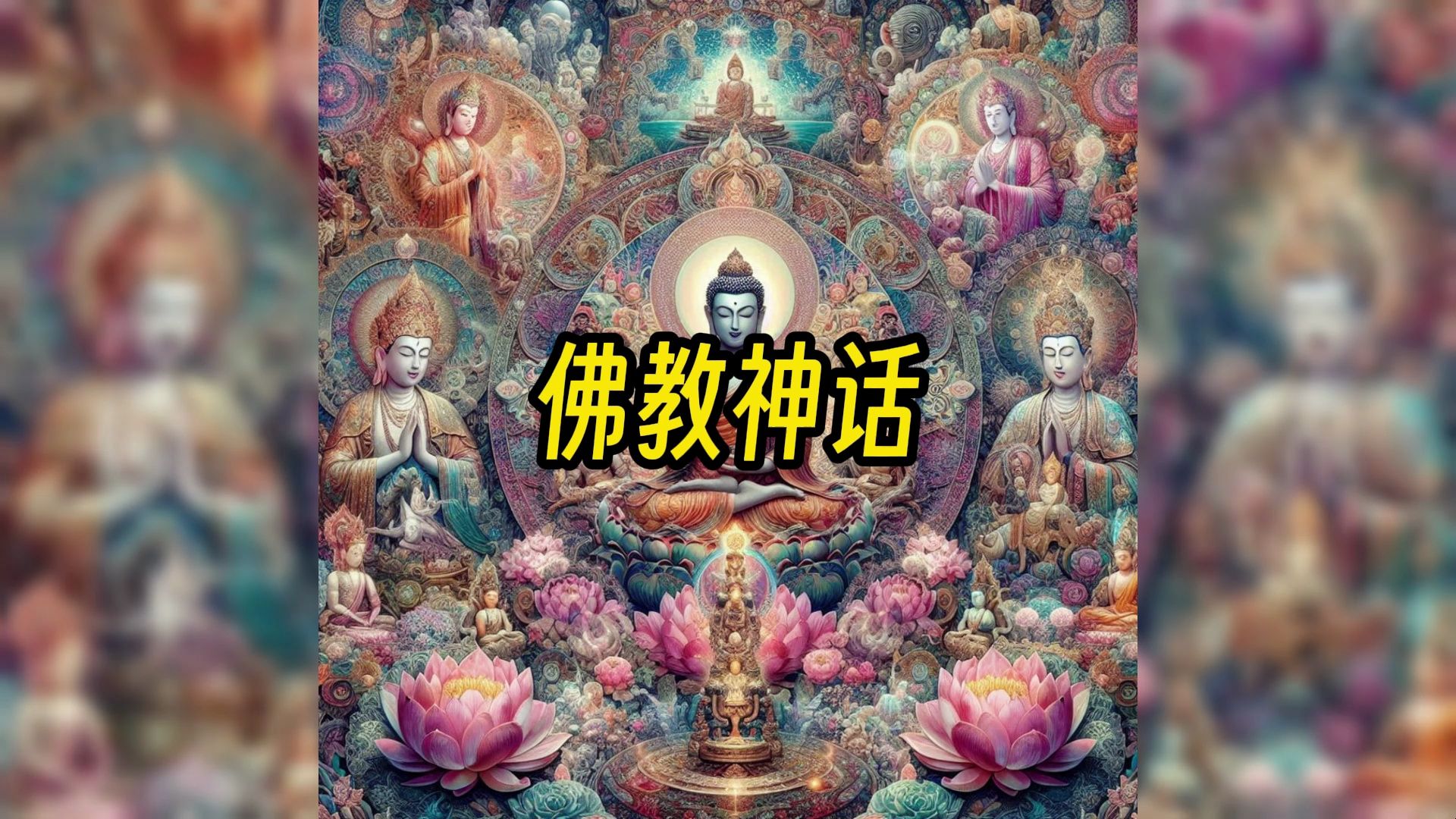 佛教神话:从佛陀到菩萨,大多数人都未必清楚了解的佛教神话世界哔哩哔哩bilibili