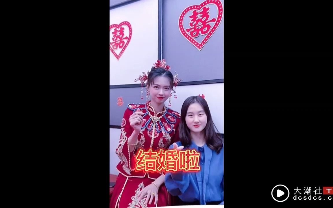 潮汕網紅美女翁佳娜結婚視頻-兩年前的紅姑娘曾勾起了多少男兒初戀