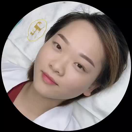 半永久无痂轻氧眉实操作品