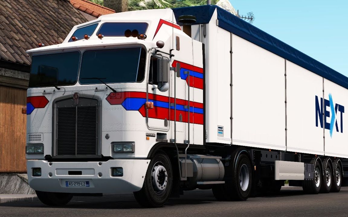 37 mod_肯沃斯k100-e | kenworth k100-e v 1.3_哔哩哔哩_bilibili