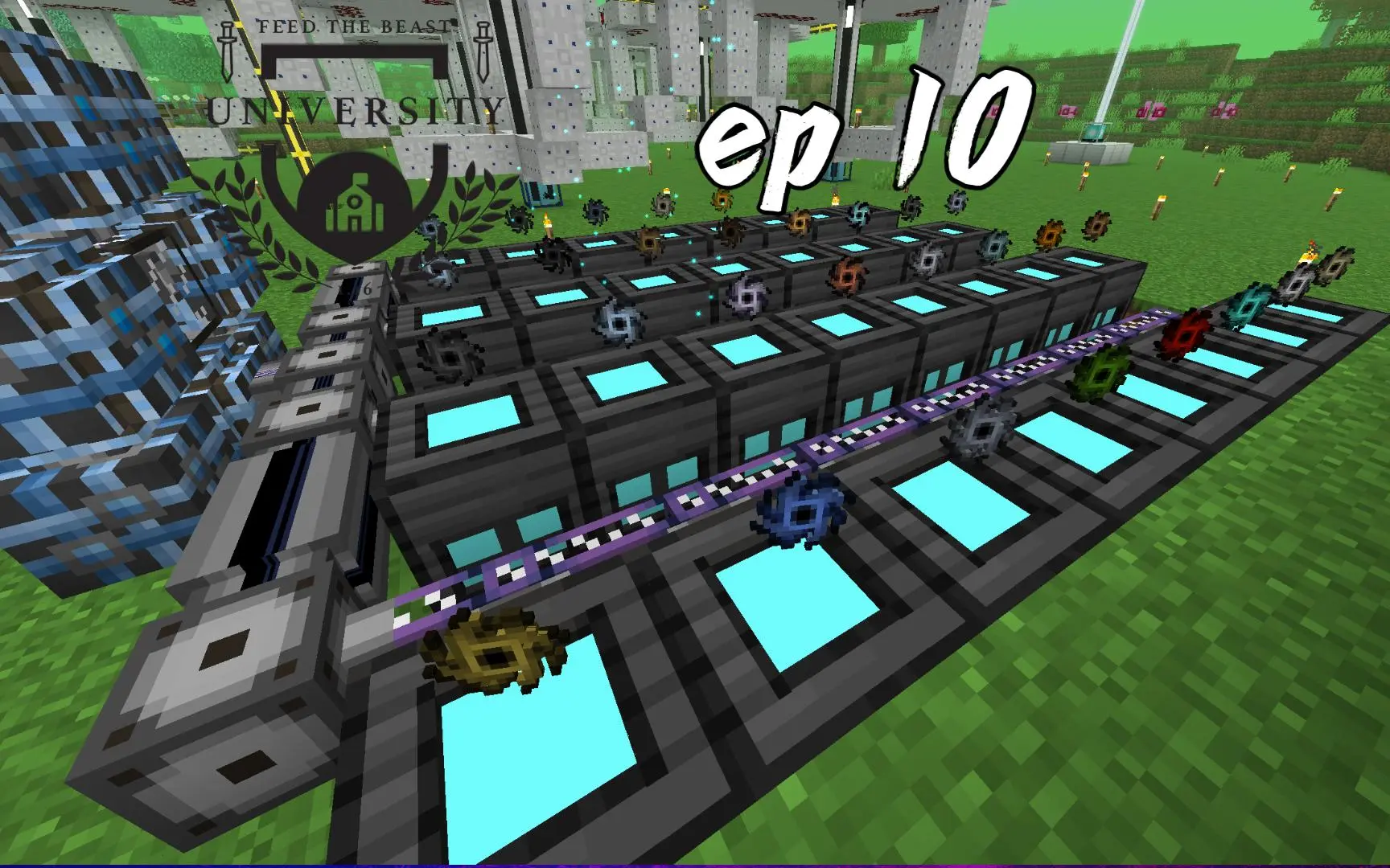 【FTB University】ep.10 奇点压缩开始_游戏热门视频