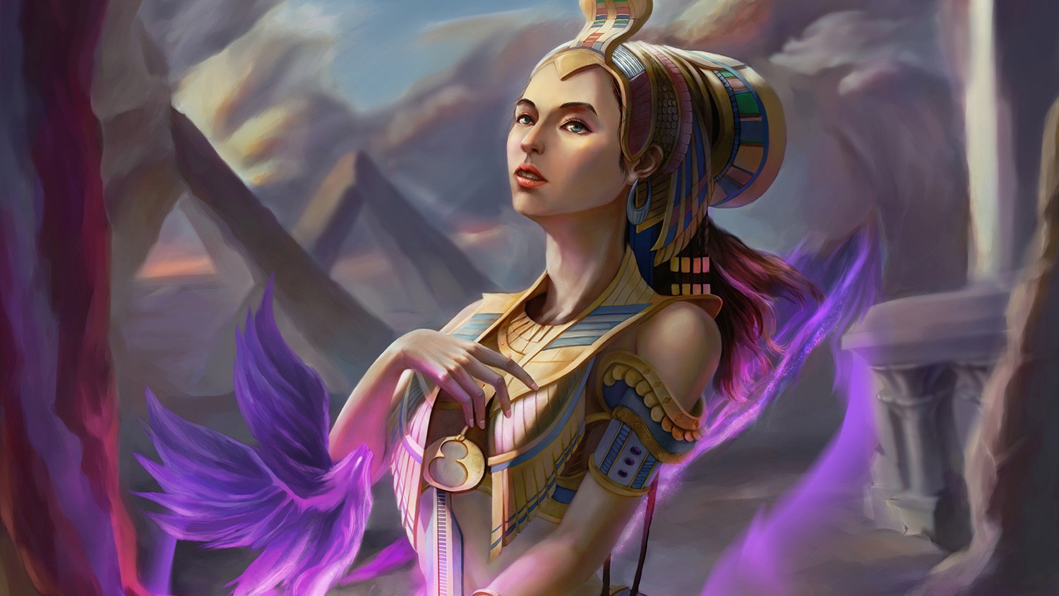 英魂之刃口袋版～埃及艳后_哔哩哔哩_bilibili