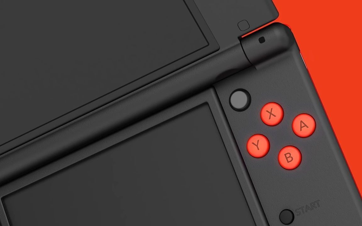 【怀旧广告】欧洲任天堂 new nintendo 3ds xl 橙黑/白 两色广告/宣传