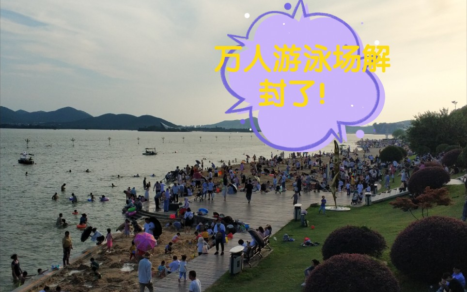 徐州万人游泳场解封了五a级景区云龙湖邀你再续激情夏日