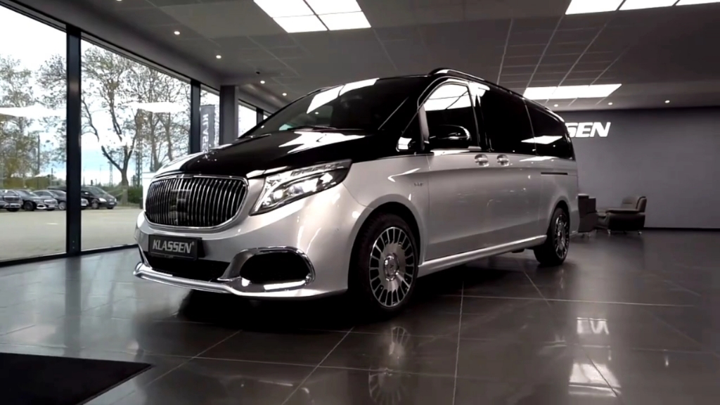 新车赏新,实拍2023款全新奔驰v260 klasse内外部细节静态高清展示!