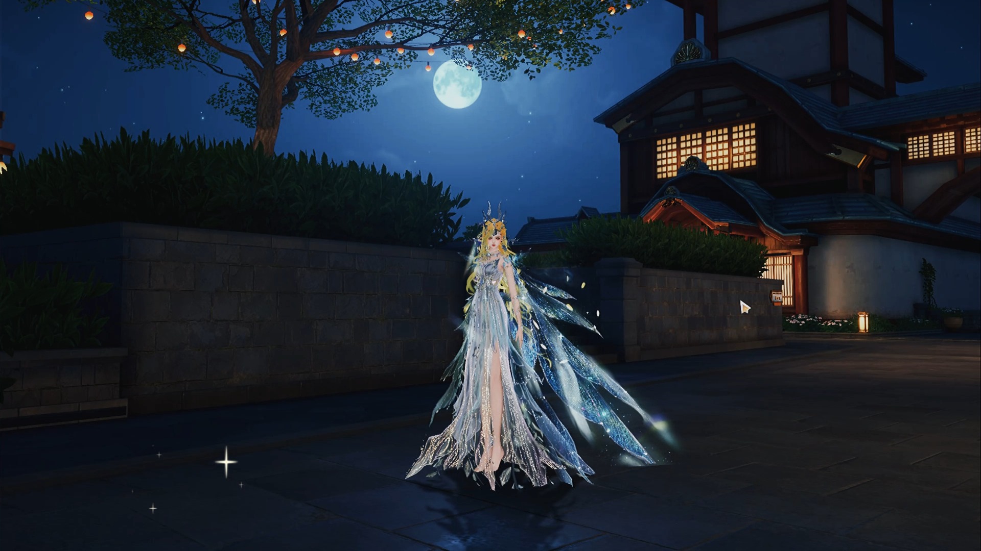 苏澜商业街的夜晚,古韵悠悠,灯火通明.#天谕手游 #天谕群星计划