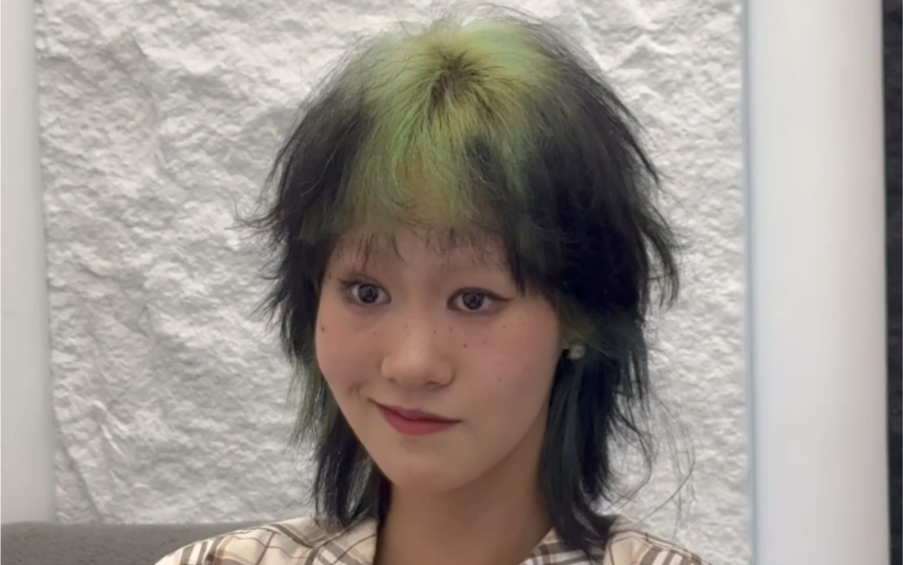 亚裔风短发我愿称之为氛围感发型的神