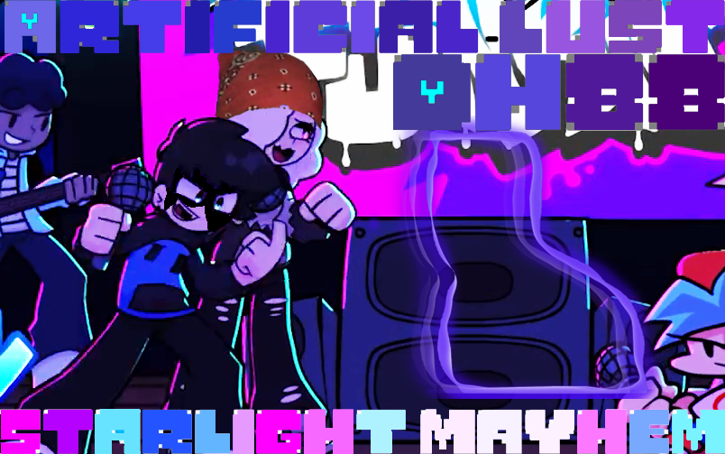 【fnf/starlightmayhem mod】♂vs cj artificial-lust♂【dh88】