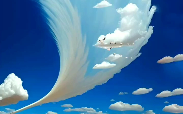 治愈系风景 #云朵 #ai绘画 #壁纸