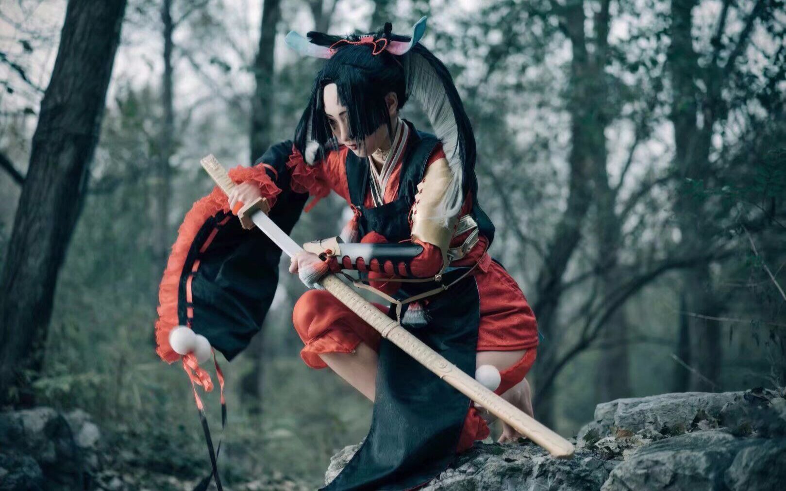 【弭稣misu】刀剑乱舞 小乌丸cos正片