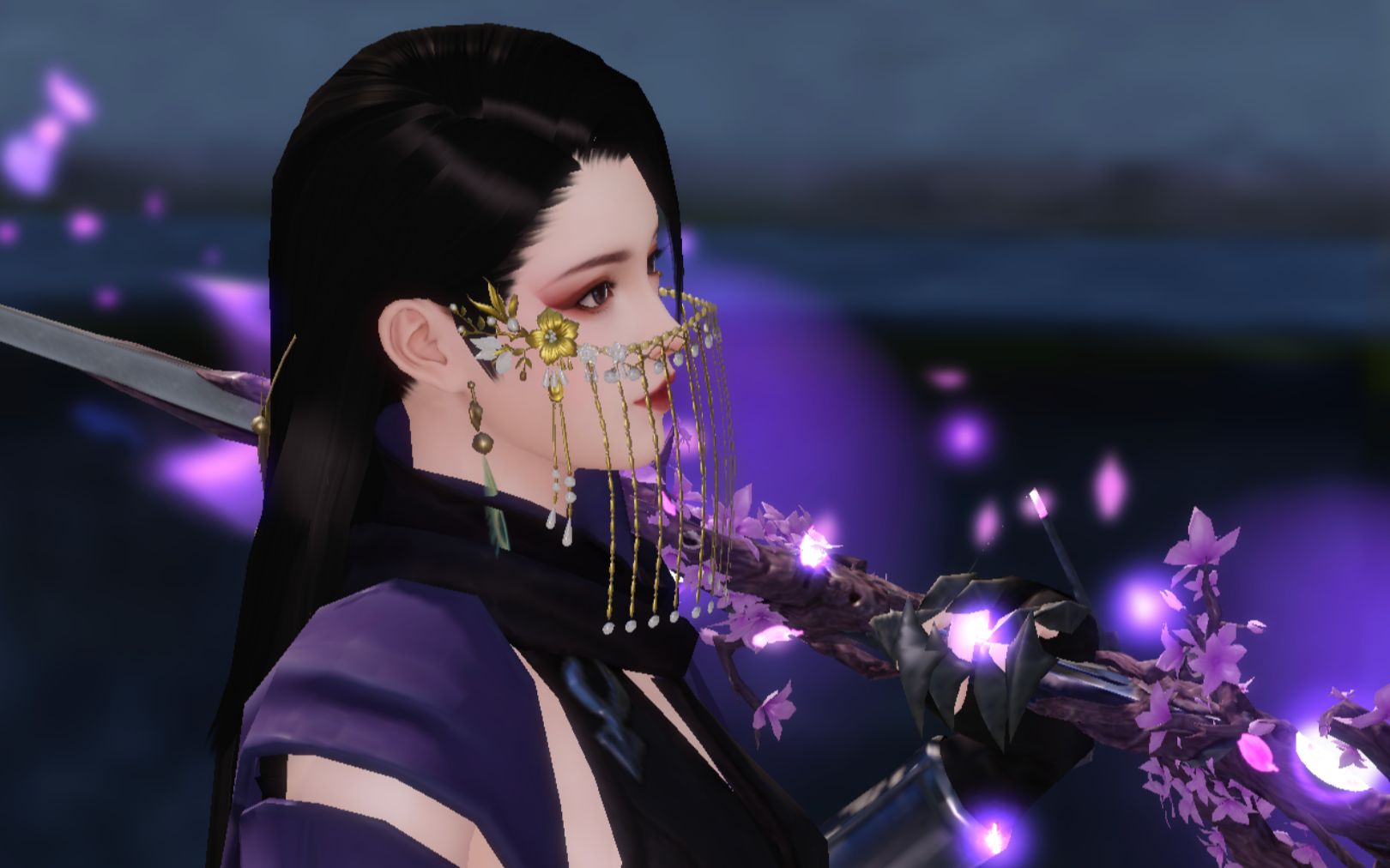 一梦江湖30捏脸高冷暗姐试水无偿