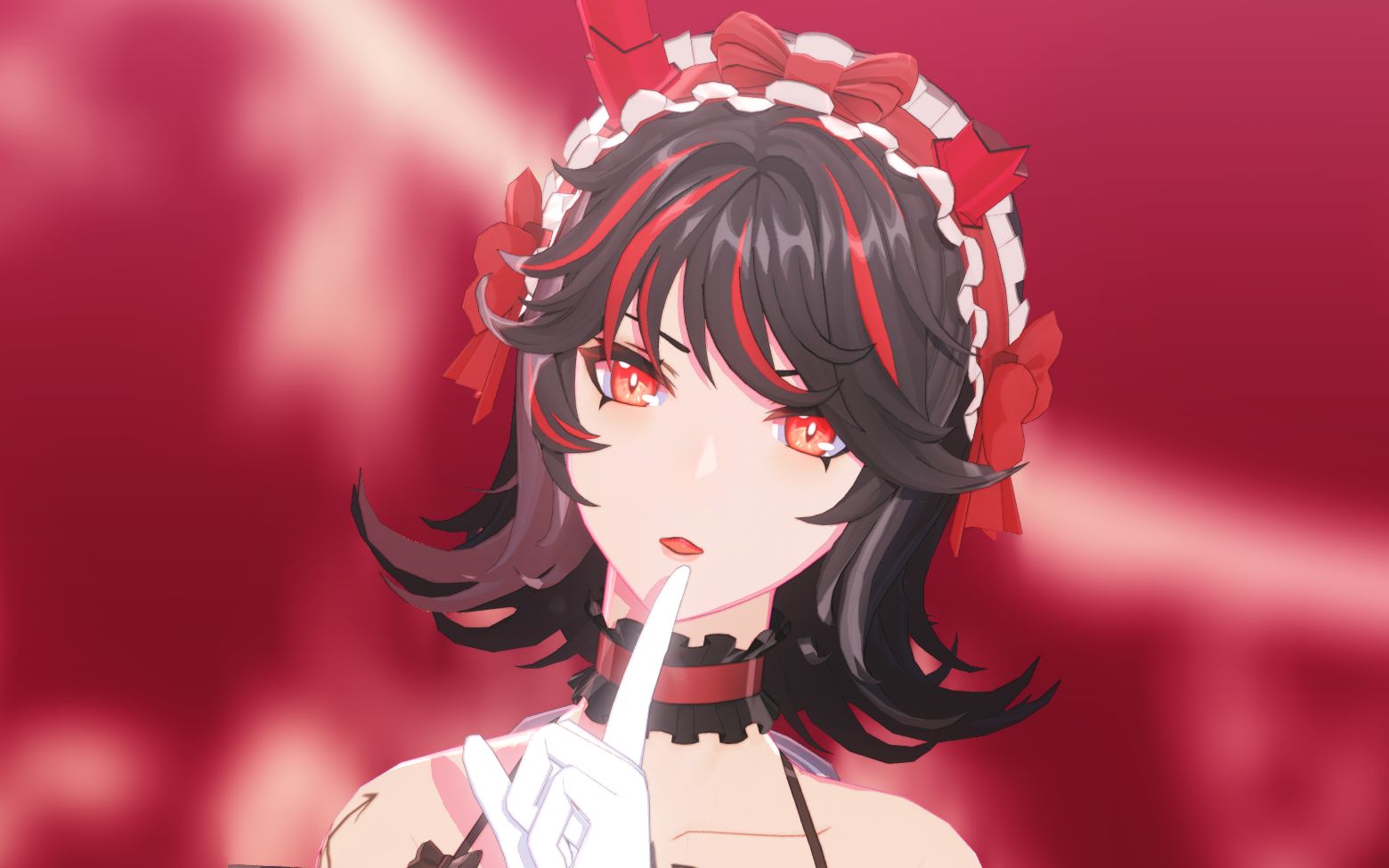 【战双帕弥什xmmd】「酔いどれ知らず 」露西亚·鸦羽丨罪誓茜羽