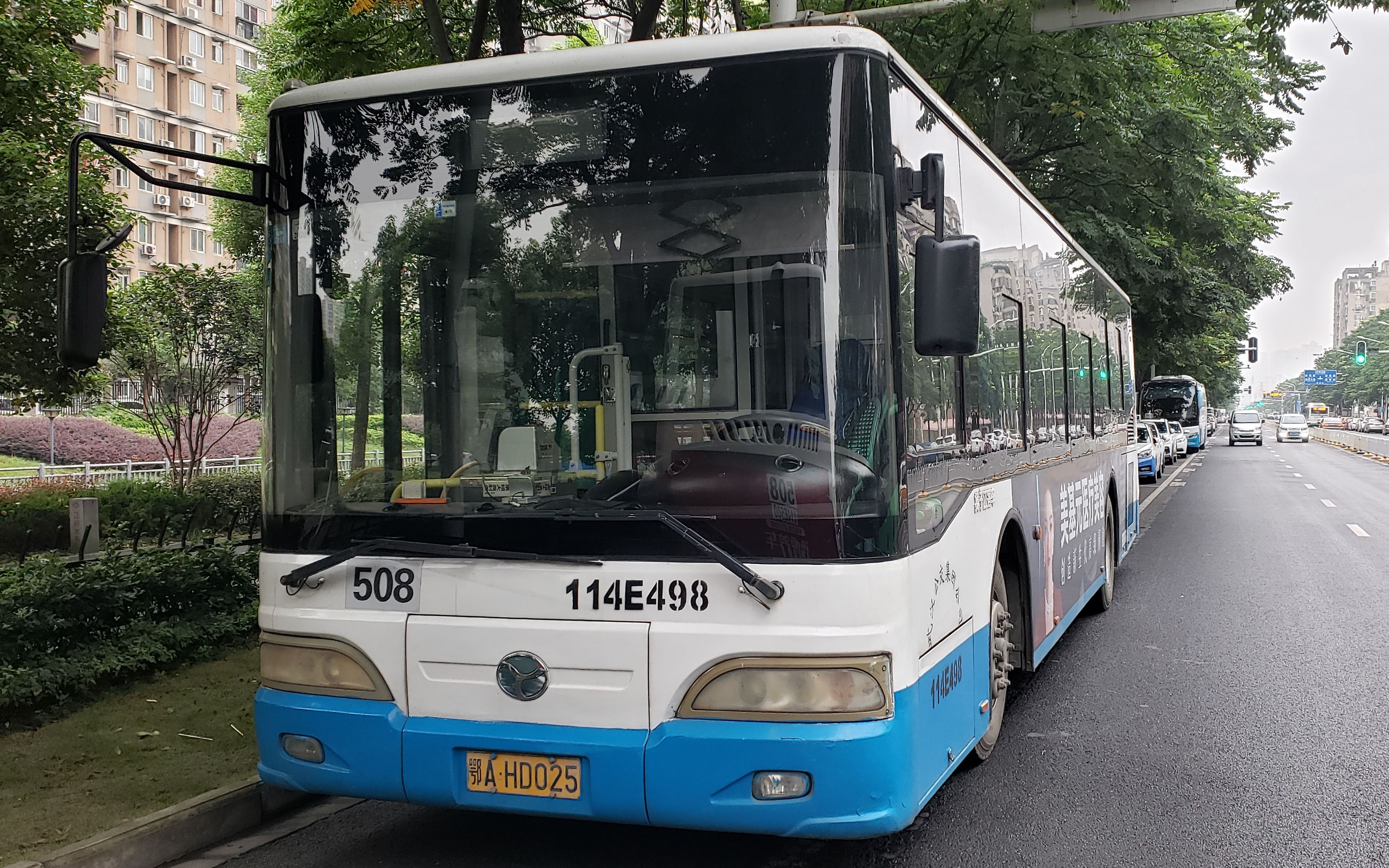 武汉公交 pov 508路 独一无二的长线