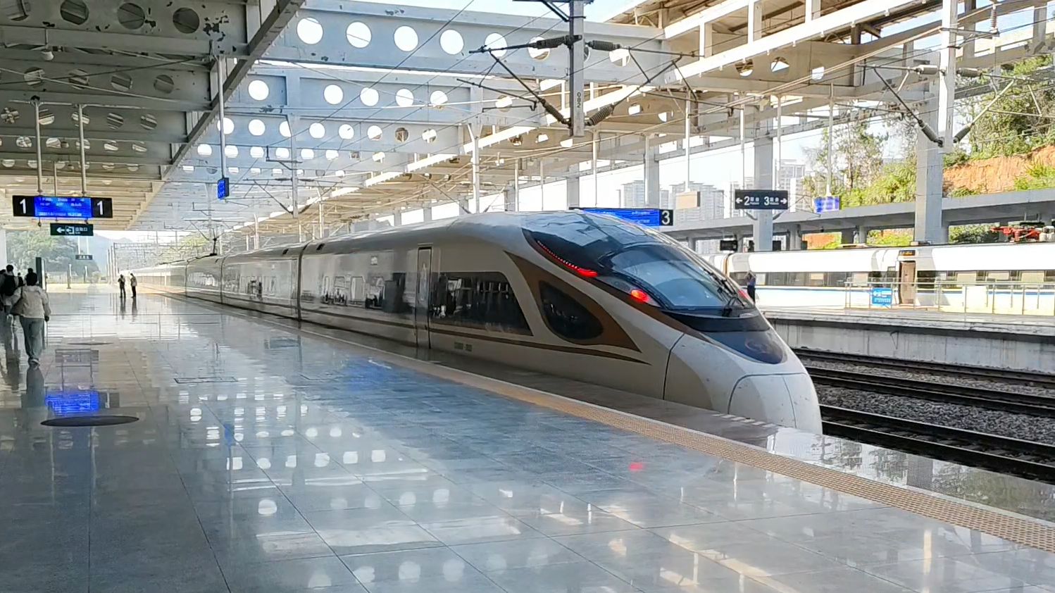 宁德站同站台接续换乘小记录(2024.7.5)