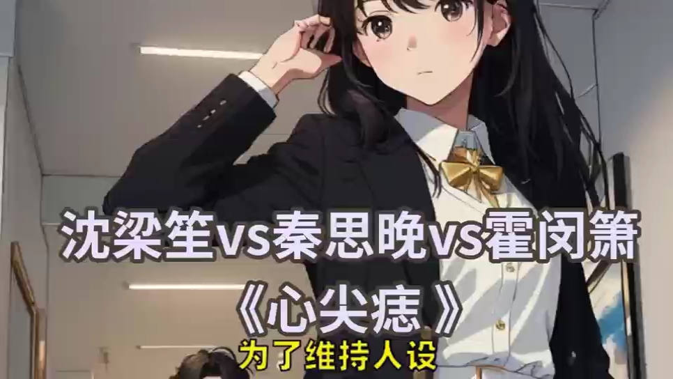 《心尖痣 》主角:沈梁笙秦思晚霍闵箫【拯救书荒谢谢】书号:126火爆全
