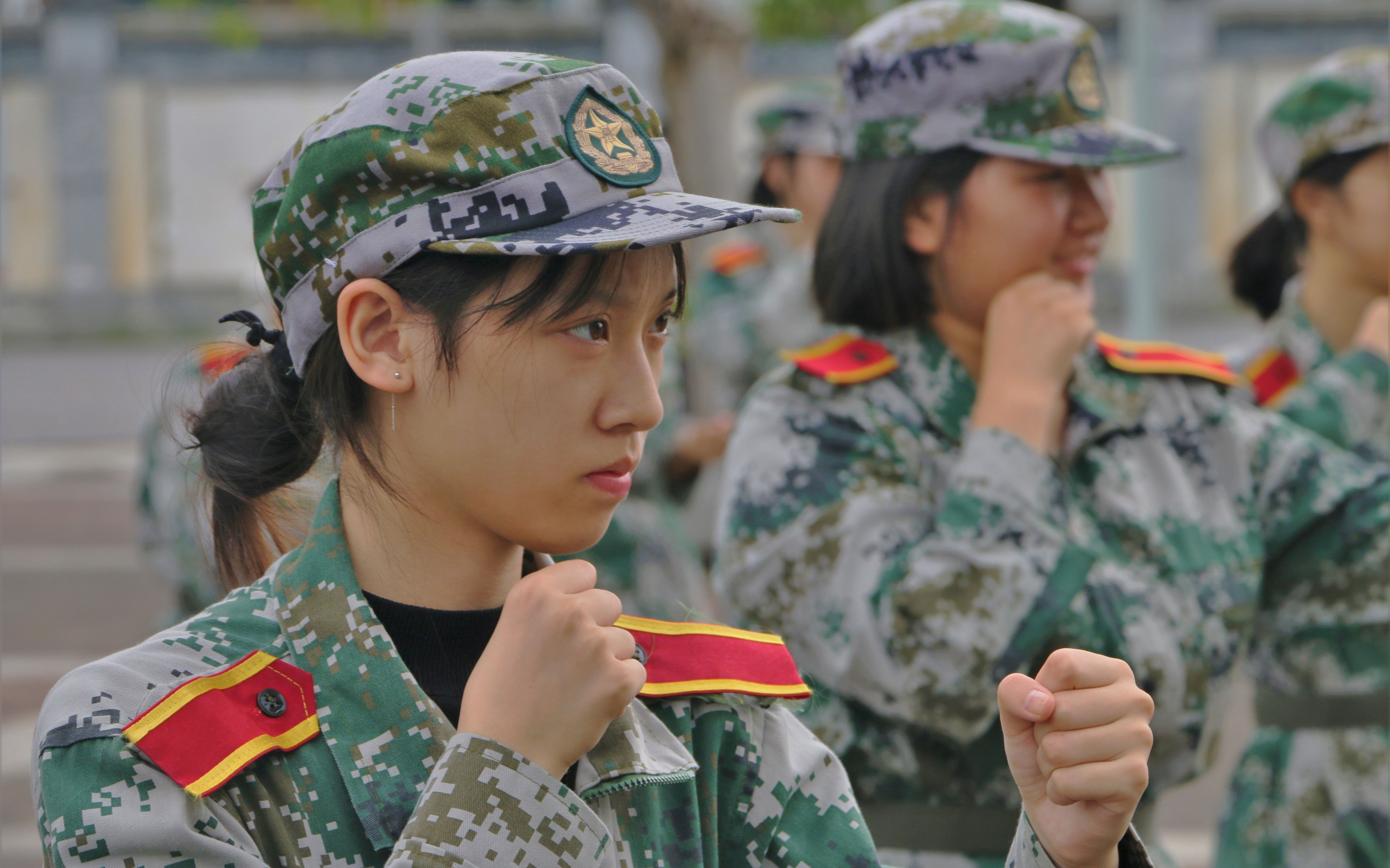 中南大学数统院29连2020级军训风采_哔哩哔哩_bilibili