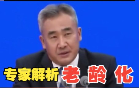 专家直言:即将进入重度老年化国家哔哩哔哩bilibili