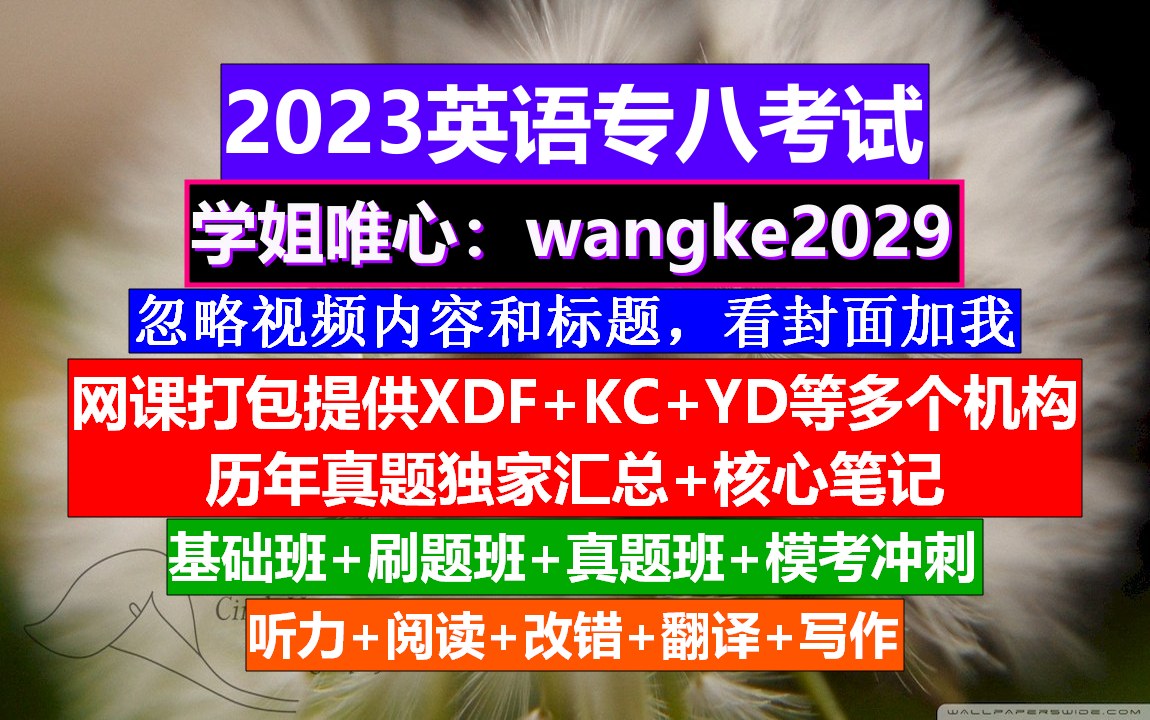 23年英语专八,上外专八证书查询,专四专八词汇表哔哩哔哩bilibili