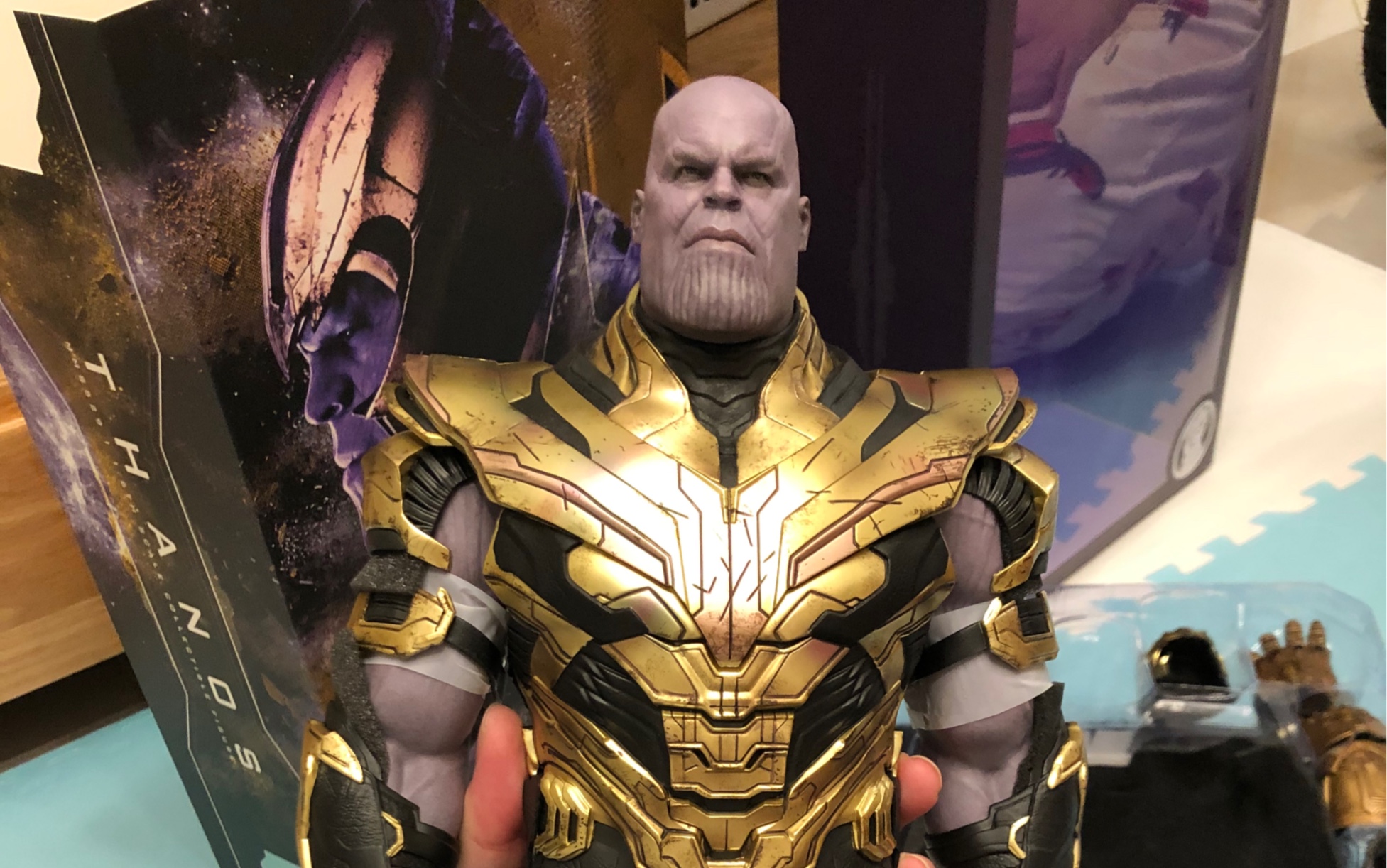 hottoys复联4灭霸开箱香香香