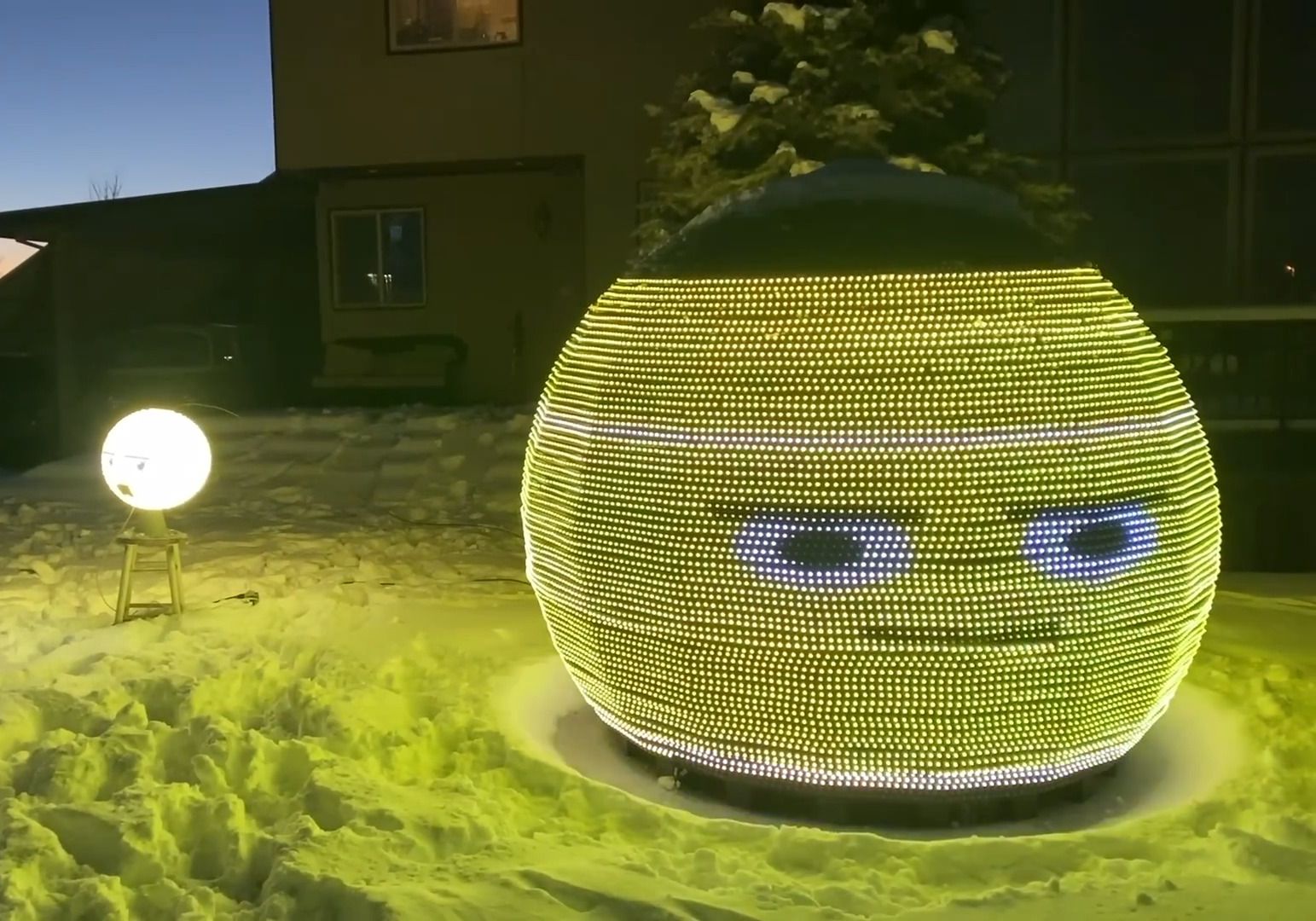 一个你也能做的led灯球