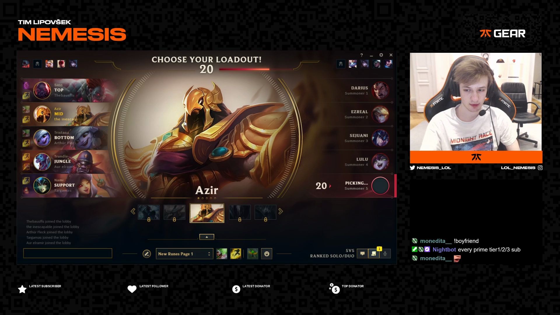 fncnemesis200305老鼠台直播chatneme你能做我的虚空男友吗