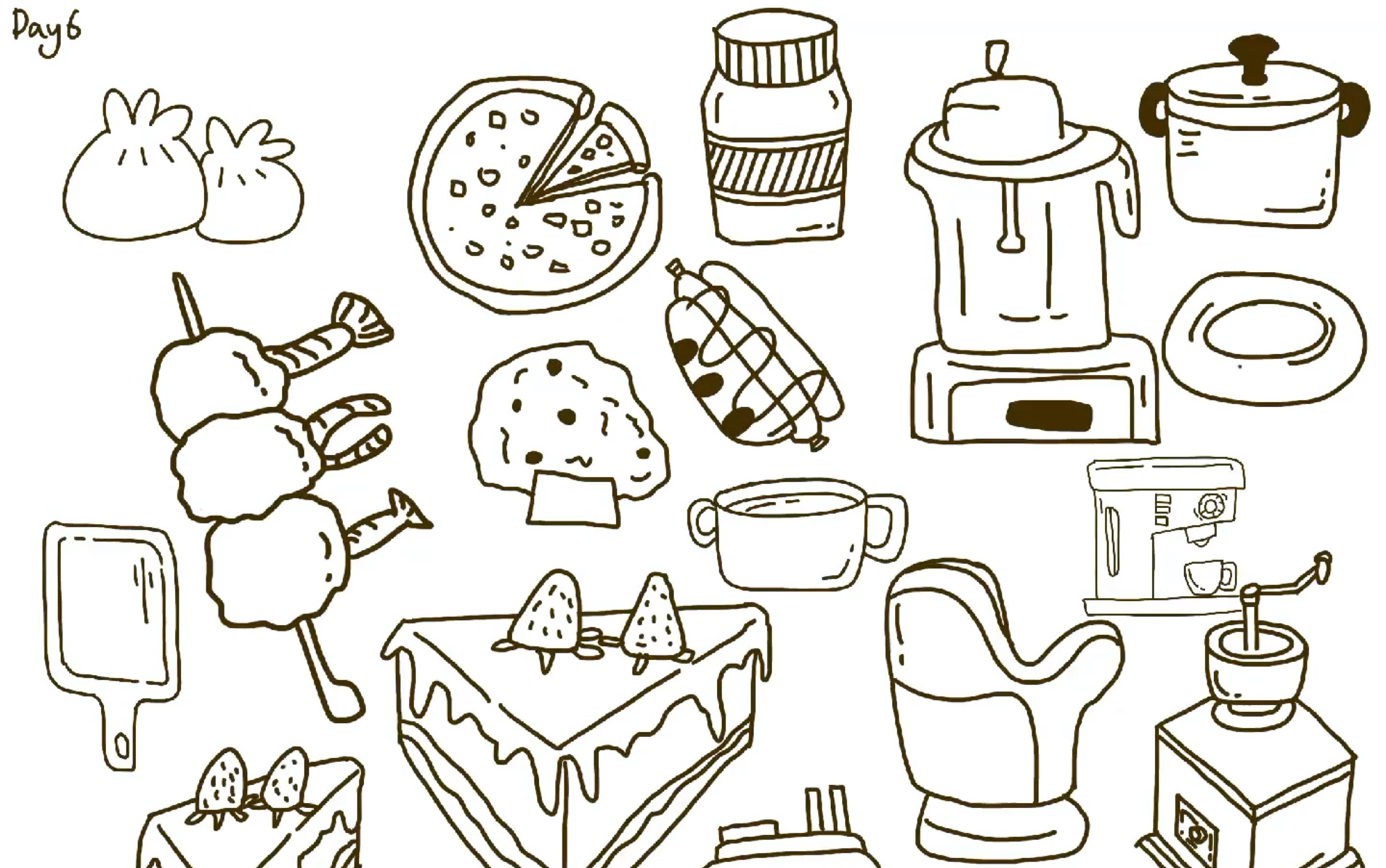 做喜欢的事情 procreate手绘小垃圾