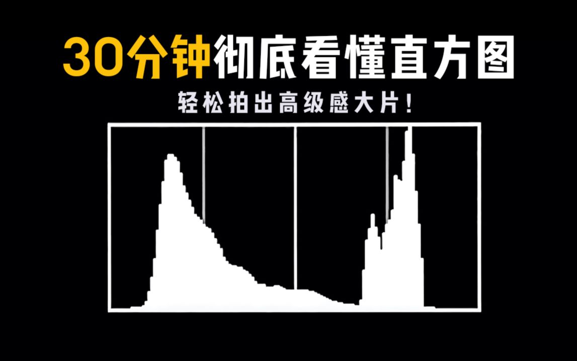 【摄影最新教程】认识运用直方图,离调色大师更进一步!哔哩哔哩bilibili