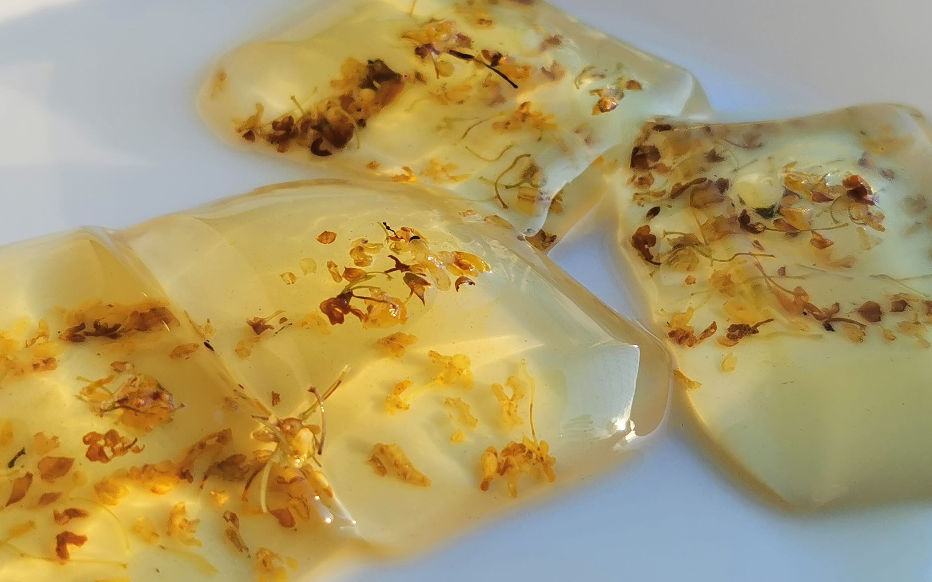 太热辣!搞点薄荷桂花冻解解暑