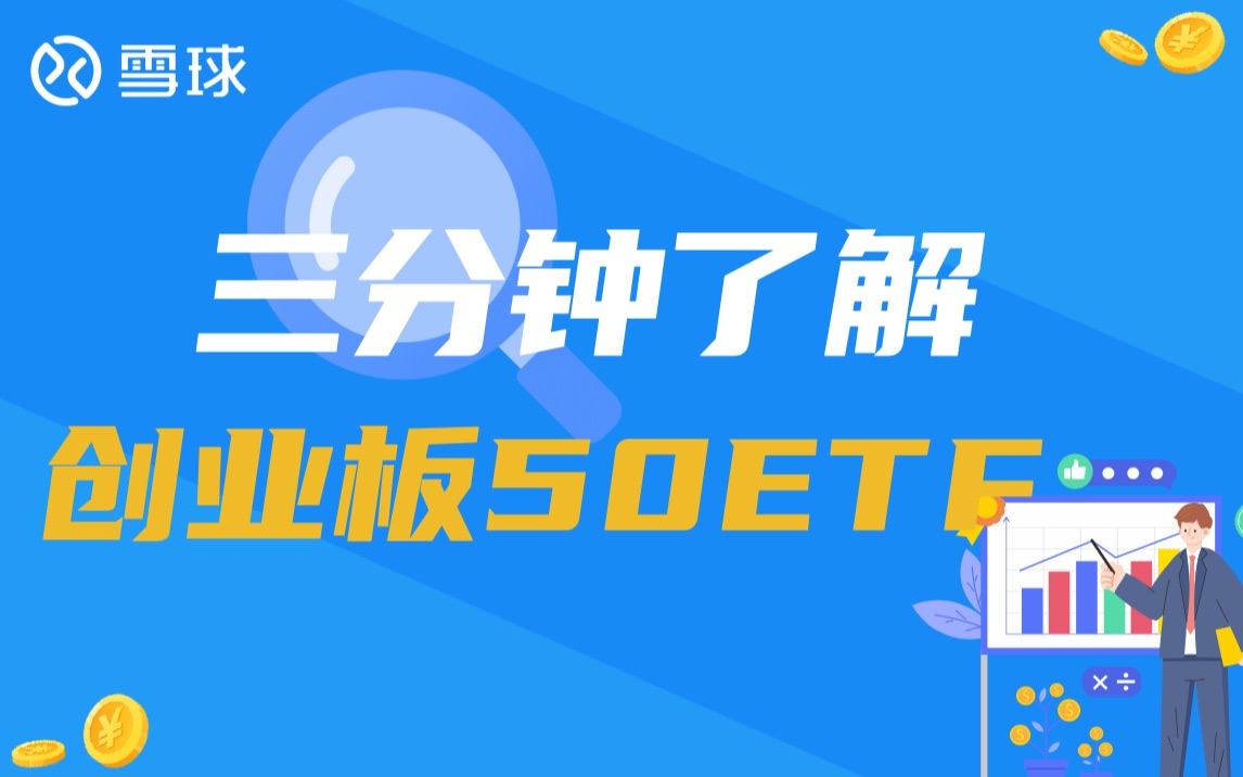 三分钟了解创业板50ETF哔哩哔哩bilibili