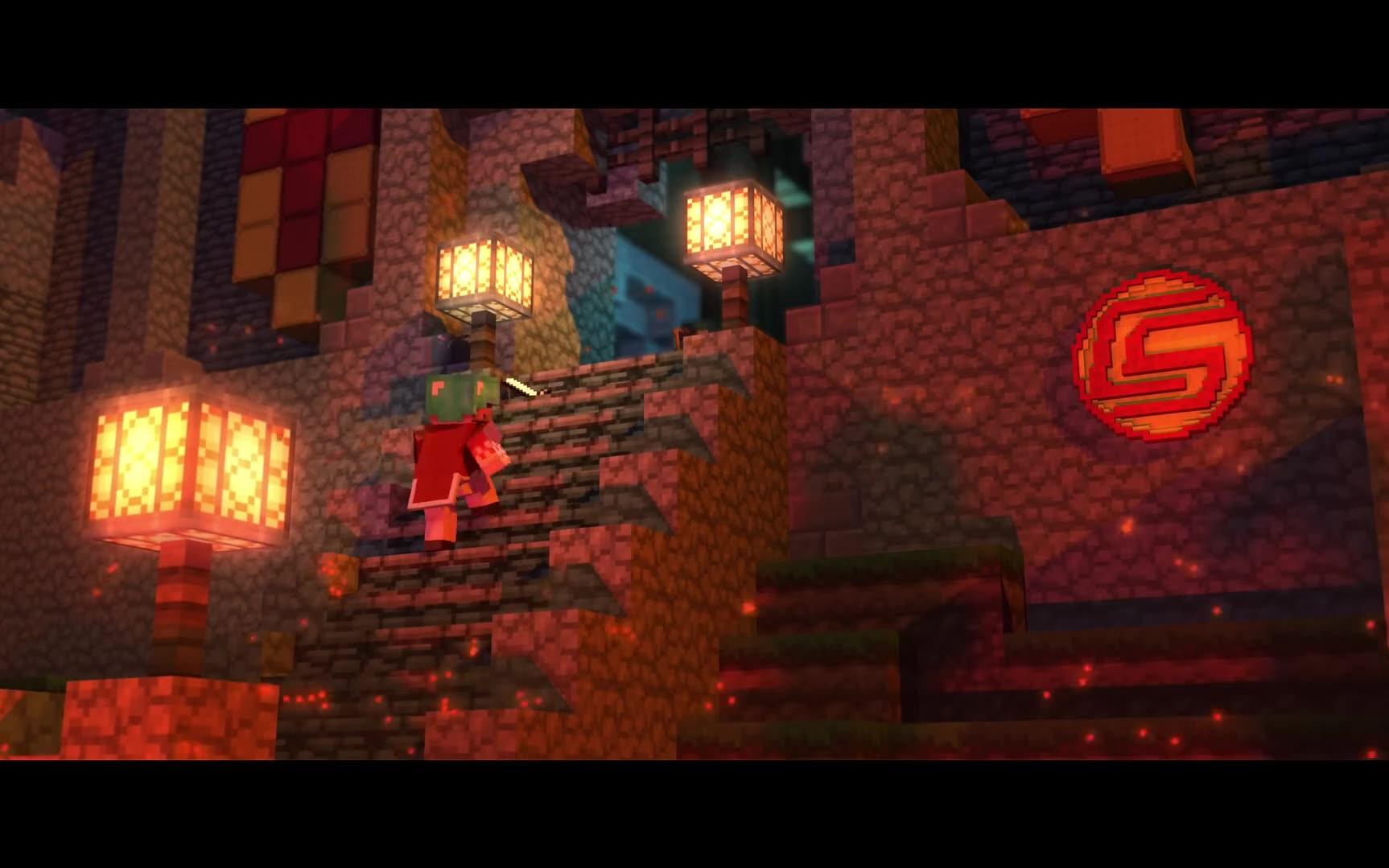 minecraft动画音乐沦陷的王国系列fallenkingdom至dragonhearted4部曲