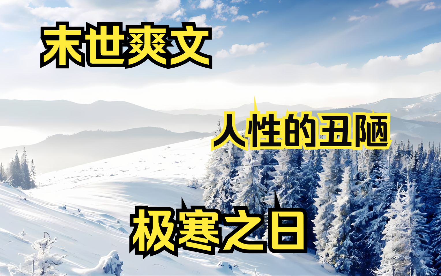 [图]【极寒之日】末世极端低温，我从没想过自己会经历世界末日，直到这场雪下了整整一年！