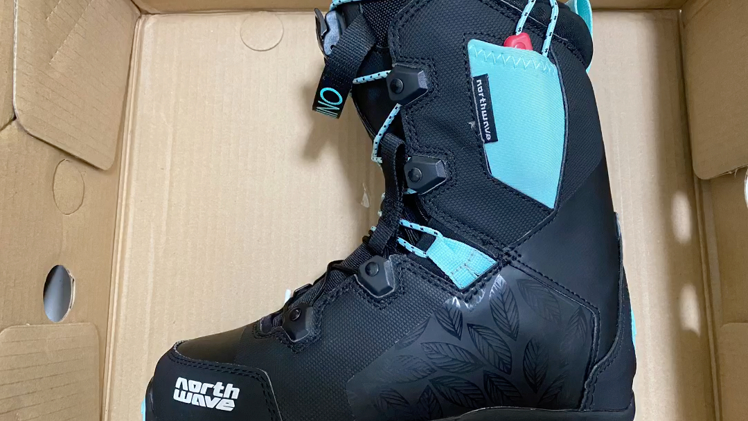 单板滑雪鞋northwavedomino开箱视频