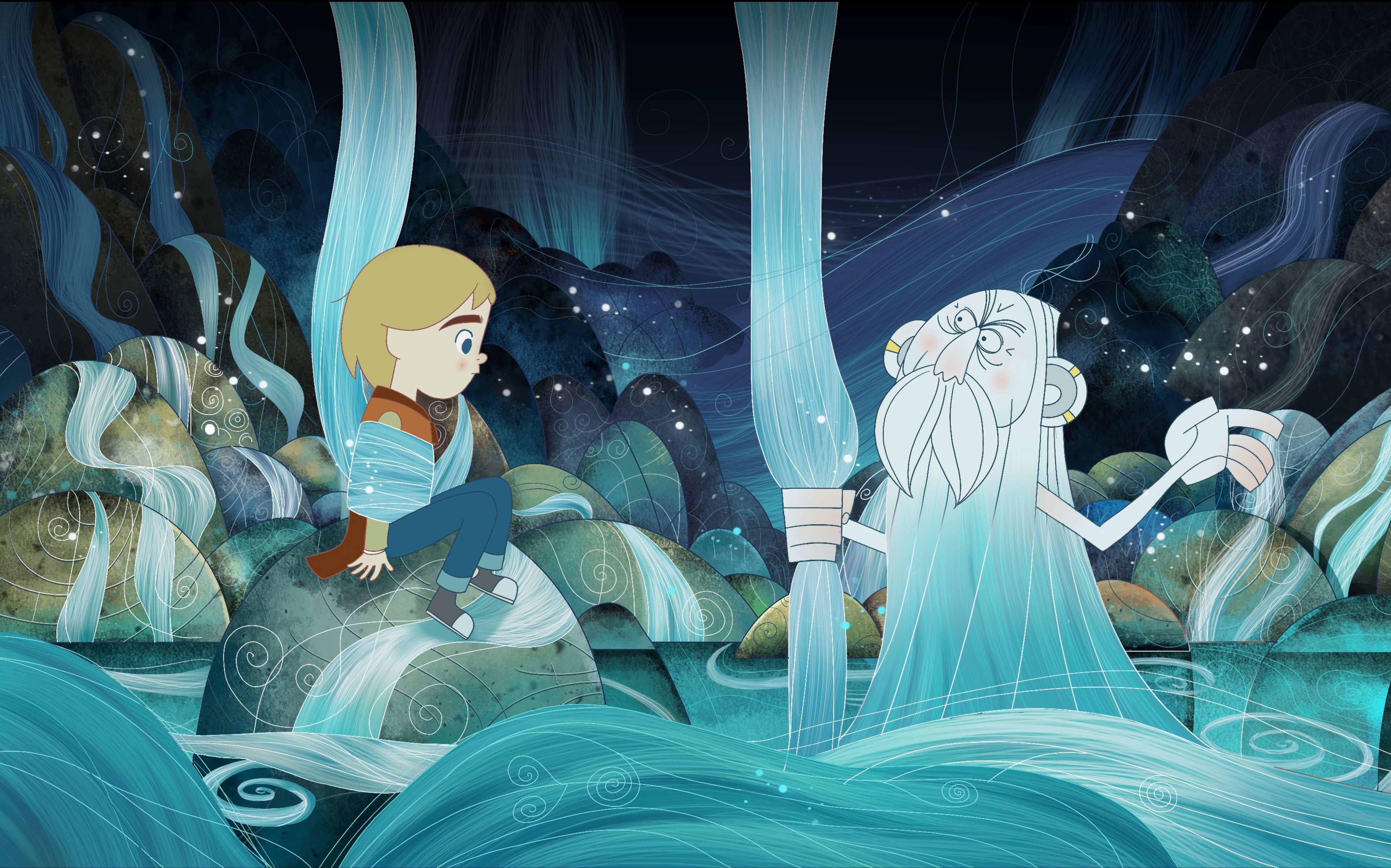 【海洋之歌】临摹的海洋之歌,很久之前的一次临摹,只记得画了好多个