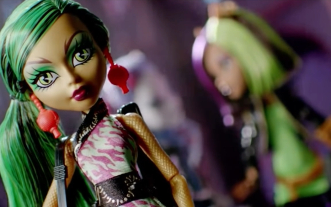【怪高广告】怪物高中monster high上学版金龙狼女白猫