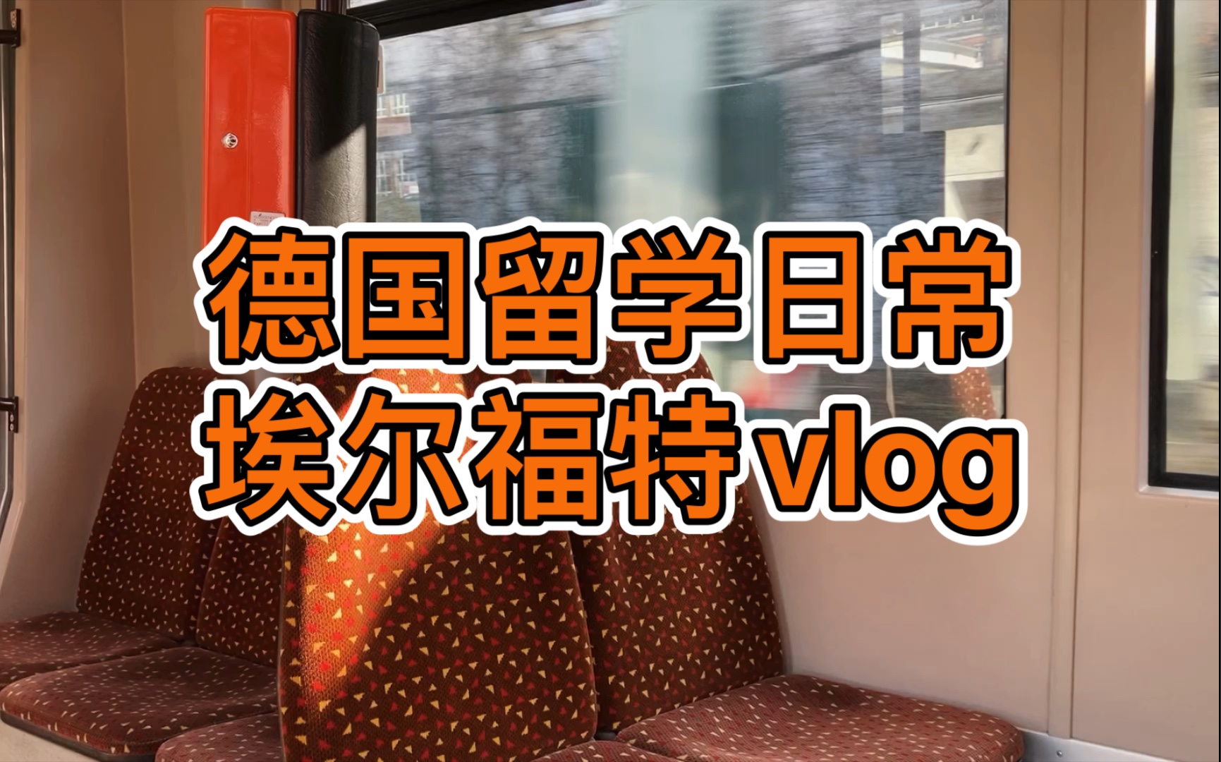 【德国留学】埃尔福特vlog|留德日常分享|欧洲旅行|图林根Erfurt | 天气晴朗适合说走就走的旅行,记录生活的美好哔哩哔哩bilibili